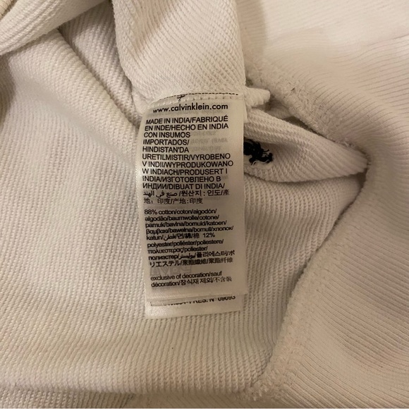 CALVIN KLEIN - Standard Logo Hoodie - Size L - Picture 9 of 12